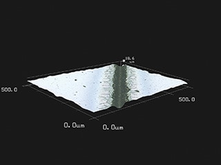 用3D图像确认结构，并进行高度彩色显示、3D形状测量